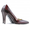Scarpe eleganti donna 1246 vernice bordeaux 01
