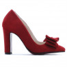 Scarpe eleganti donna 1252 rosso antilope