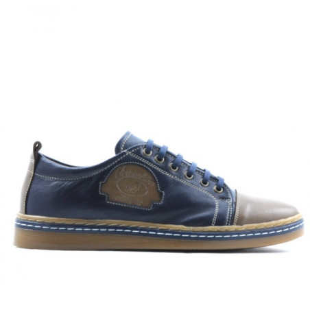 Scarpe sportive adolescenti 392 marrone+indaco