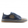Scarpe sportive adolescenti 392 marrone+indaco