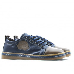 Scarpe sportive adolescenti 392 marrone+indaco