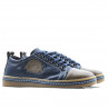 Scarpe sportive adolescenti 392 marrone+indaco