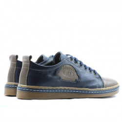 Scarpe sportive adolescenti 392 marrone+indaco