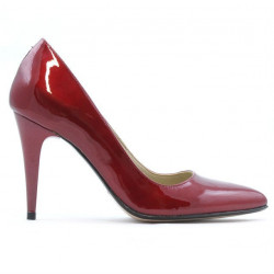 Scarpe eleganti donna 1246 vernice bordeaux