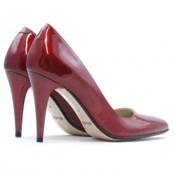 Scarpe eleganti donna 1246 vernice bordeaux