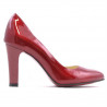 Scarpe eleganti donna 1243 vernice bordeaux