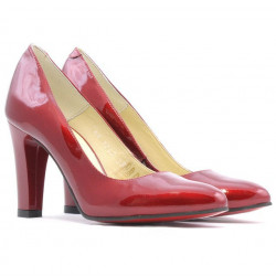 Scarpe eleganti donna 1243 vernice bordeaux