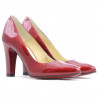 Scarpe eleganti donna 1243 vernice bordeaux