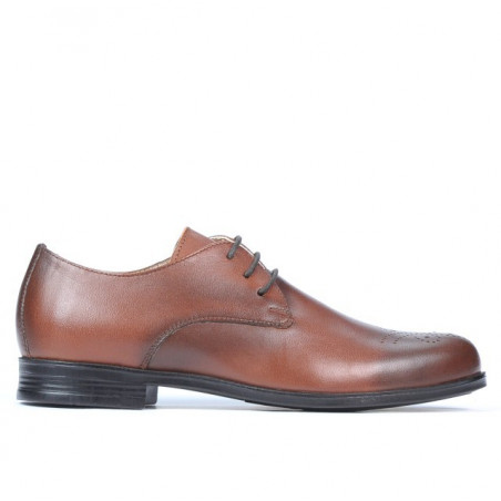 Scarpe eleganti adolescenti 398 a marrone
