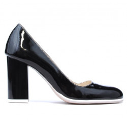 Scarpe eleganti/casual donna 1254 vernice nera