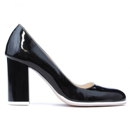 Scarpe eleganti/casual donna 1254 vernice nera