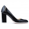 Scarpe eleganti/casual donna 1254 vernice nera