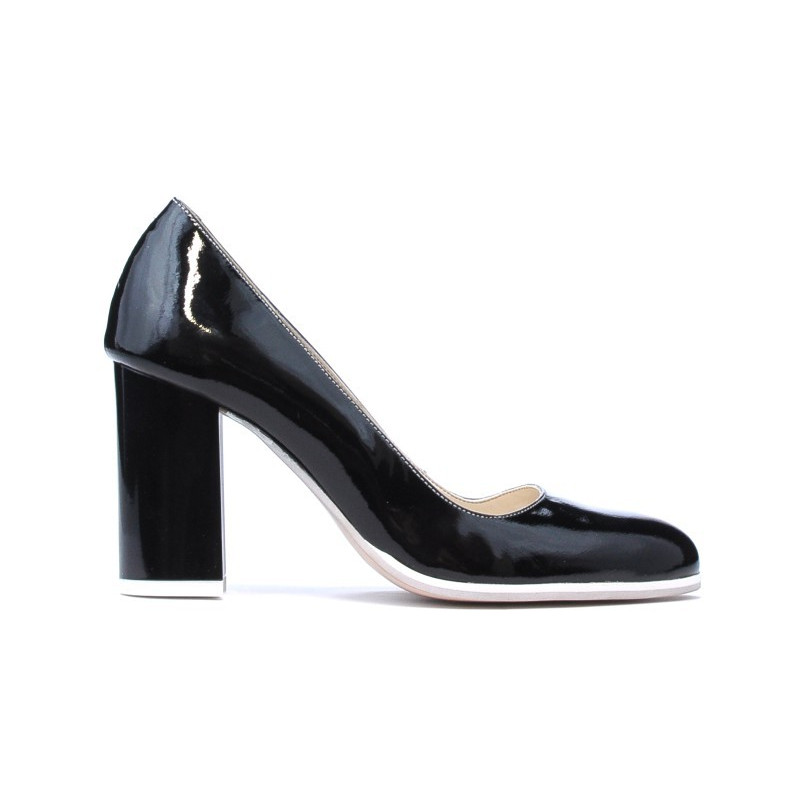 Scarpe eleganti/casual donna 1254 vernice nera