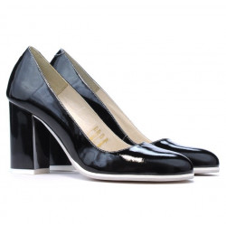 Scarpe eleganti/casual donna 1254 vernice nera