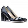 Scarpe eleganti/casual donna 1254 vernice nera