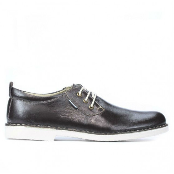 Scarpe casual uomo (taglie grandi) 7201m caffè
