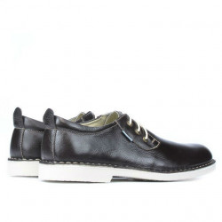 Scarpe casual uomo (taglie grandi) 7201m caffè