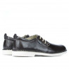 Scarpe casual uomo (taglie grandi) 7201m caffè