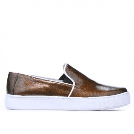 Scarpe sportive donna 658 vernice rame biz