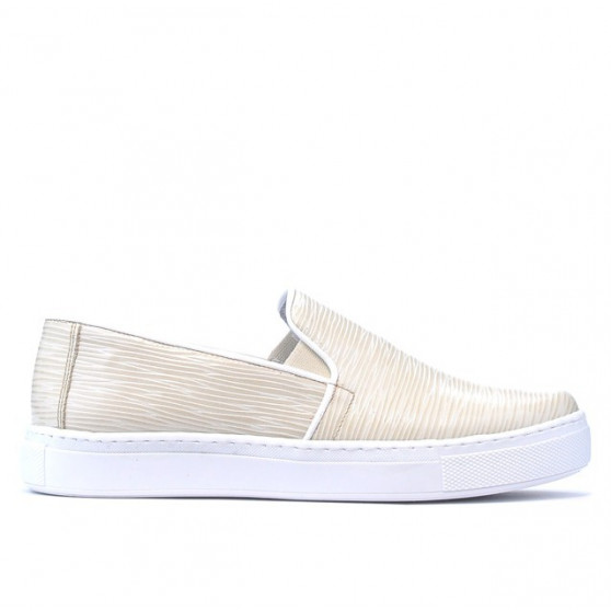 Scarpe sportive da donna 658 beige p