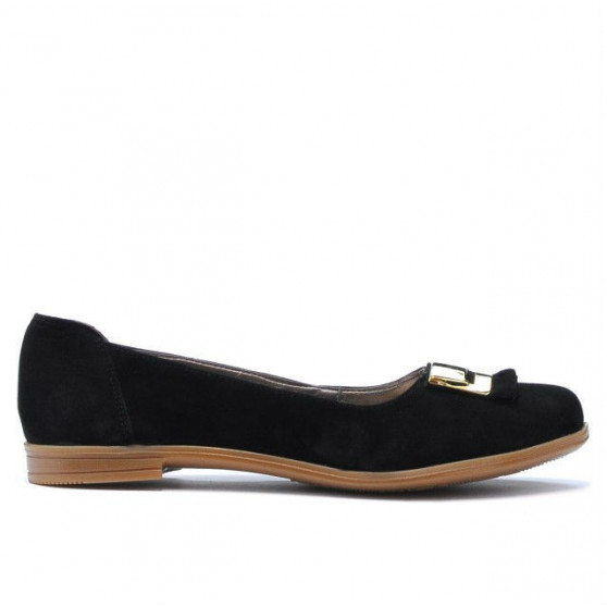 Ballerine donna 674 velluto nero