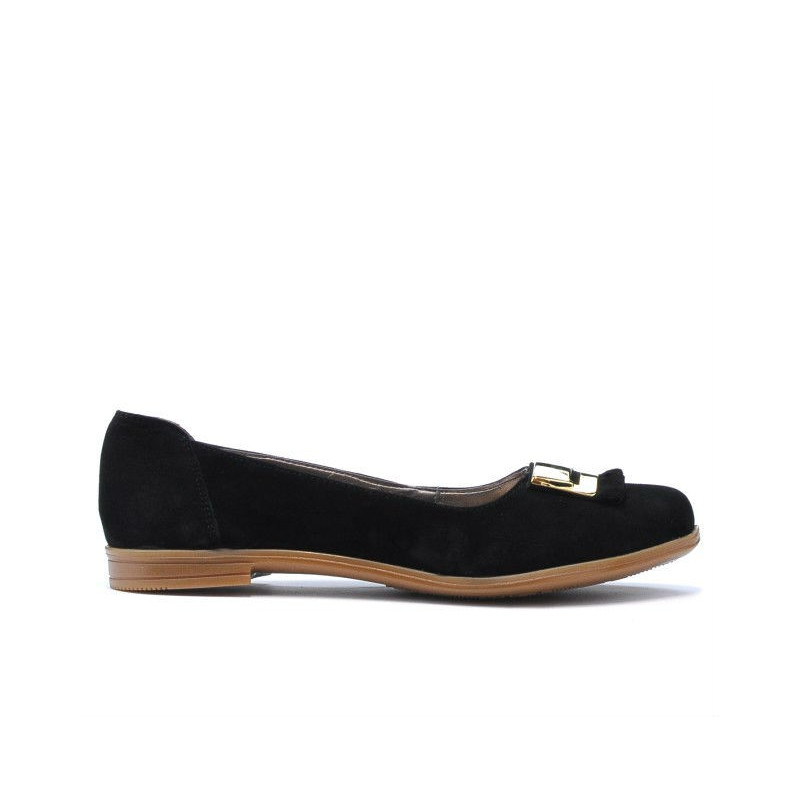 Ballerine donna 674 velluto nero
