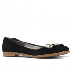 Ballerine donna 674 velluto nero