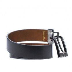 Cintura uomo 08b bicolore nero+marrone1