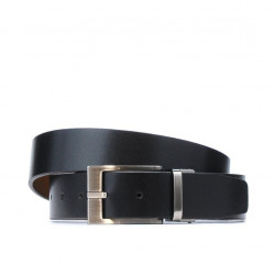 Cintura uomo 08b bicolore nero+marrone1