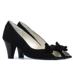 Sandali donna 1255 nero antilope