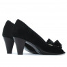 Sandali donna 1255 nero antilope