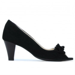 Sandali donna 1255 nero antilope