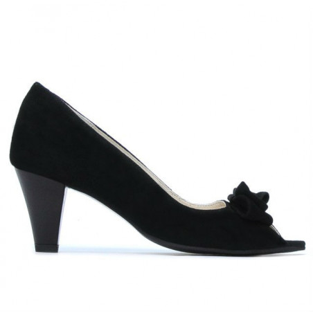 Sandali donna 1255 nero antilope