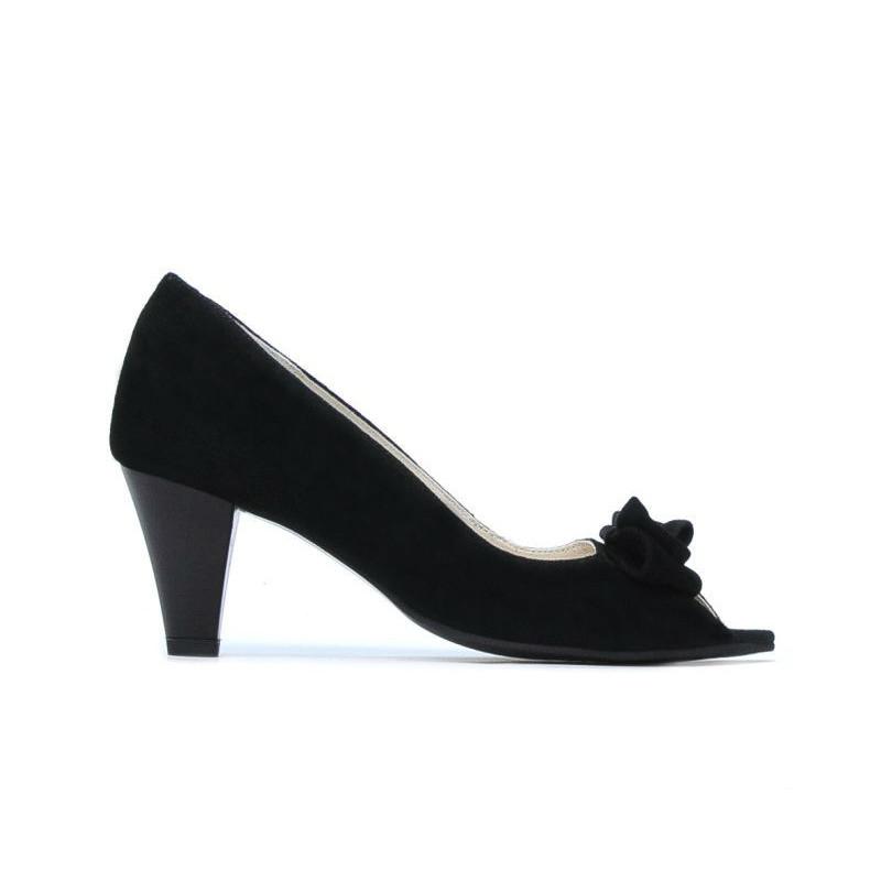 Sandali donna 1255 nero antilope