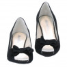 Sandali donna 1255 nero antilope