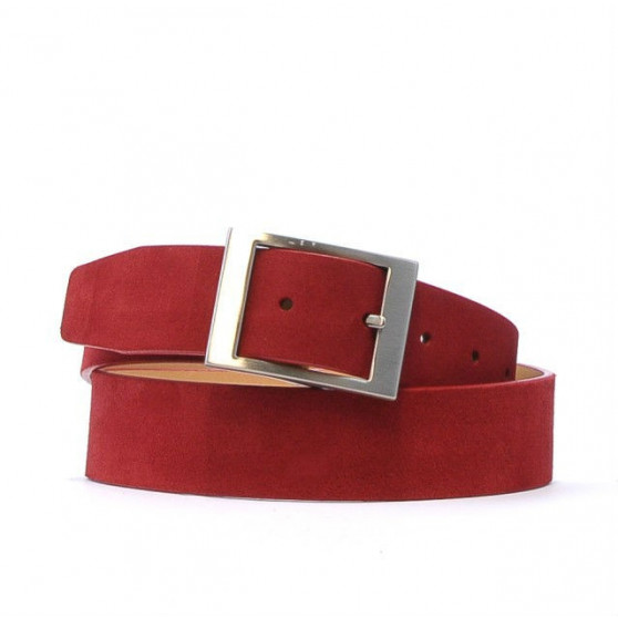 Cintura donna 02m rosso velluto