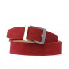 Cintura donna 02m rosso velluto