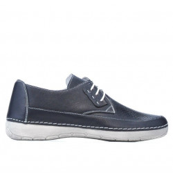 Mocassini donna 672 indaco