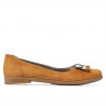 Ballerine donna 674 marrone velluto