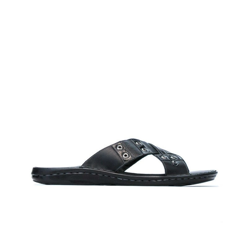 Sandali uomo (misure grandi) 360m nero
