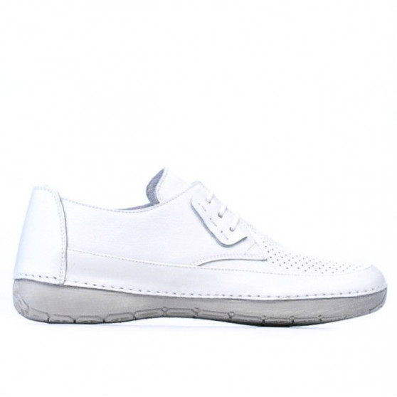 Mocassini donna 672 bianco