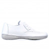 Mocassini donna 672 bianco