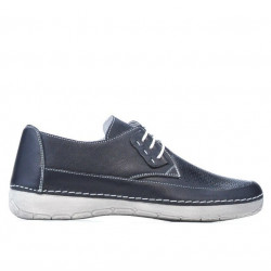 Mocassini donna 672m indaco