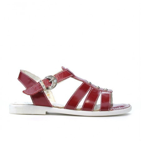 Sandali bambini 530 vernice rossa