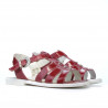 Sandali bambini 530 vernice rossa