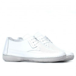 Mocassini donna 672m bianco