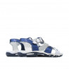 Sandali per bambini piccoli 10c indaco+bianco
