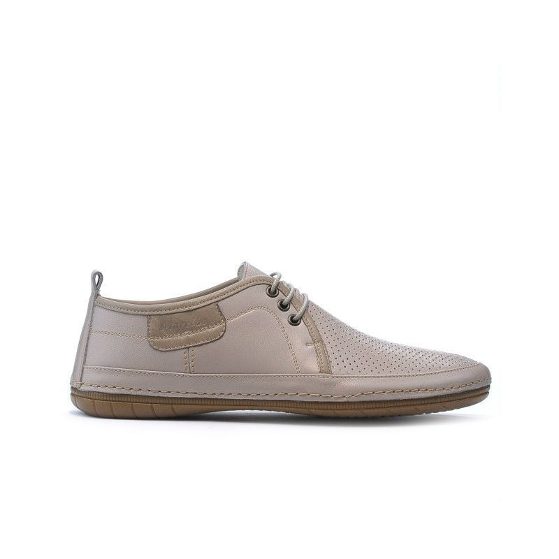 Mocassini uomo 865 beige+sabbia