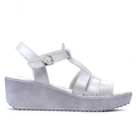 Sandali donna 5023 bianco perla