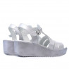 Sandali donna 5023 bianco perla